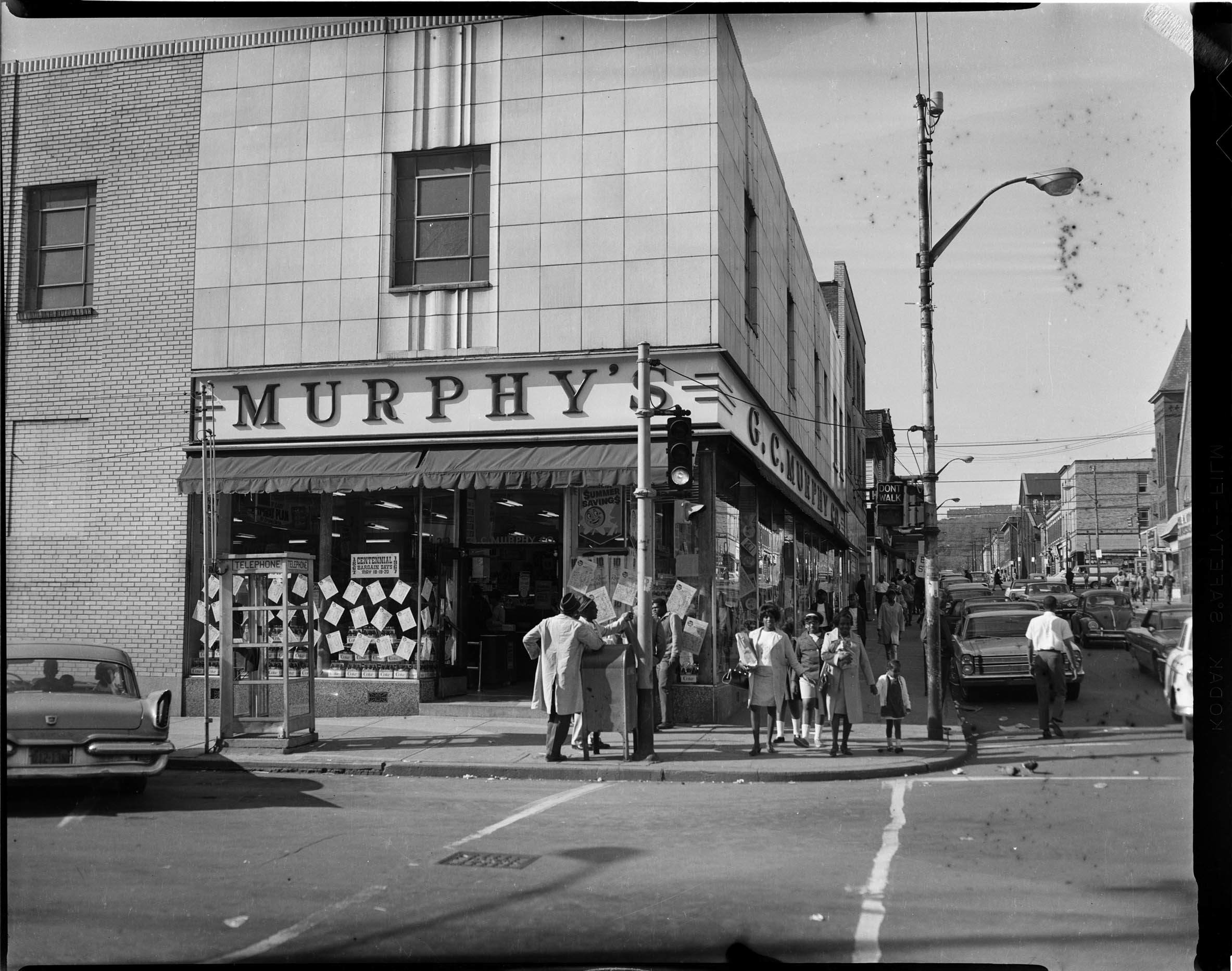 G. C. Murphy’s store on corner of Homewood Avenue and Kelly Street