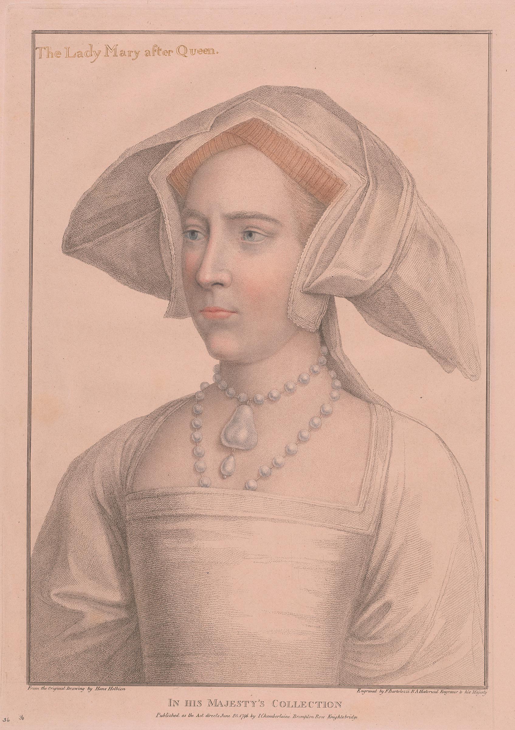1793年版バルトロッツィ版画「The Lady of Richmond」 1793年版バルトロッツィ版画「The Lady of Richmond」 - メルカリ