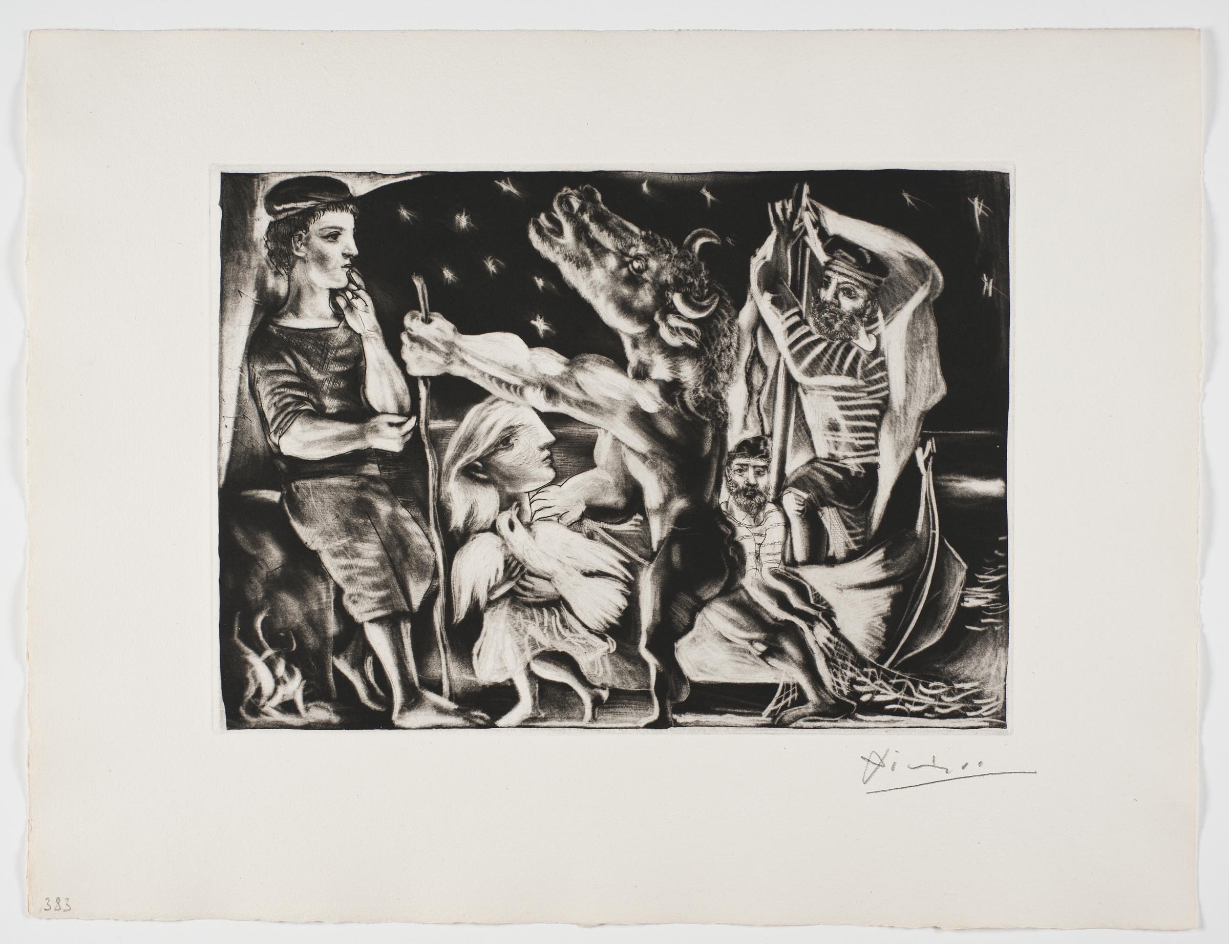 ピカソ、ETUDE POUR LES TROIS GRACES ピカソ、ETUDE POUR LES TROIS GRACES