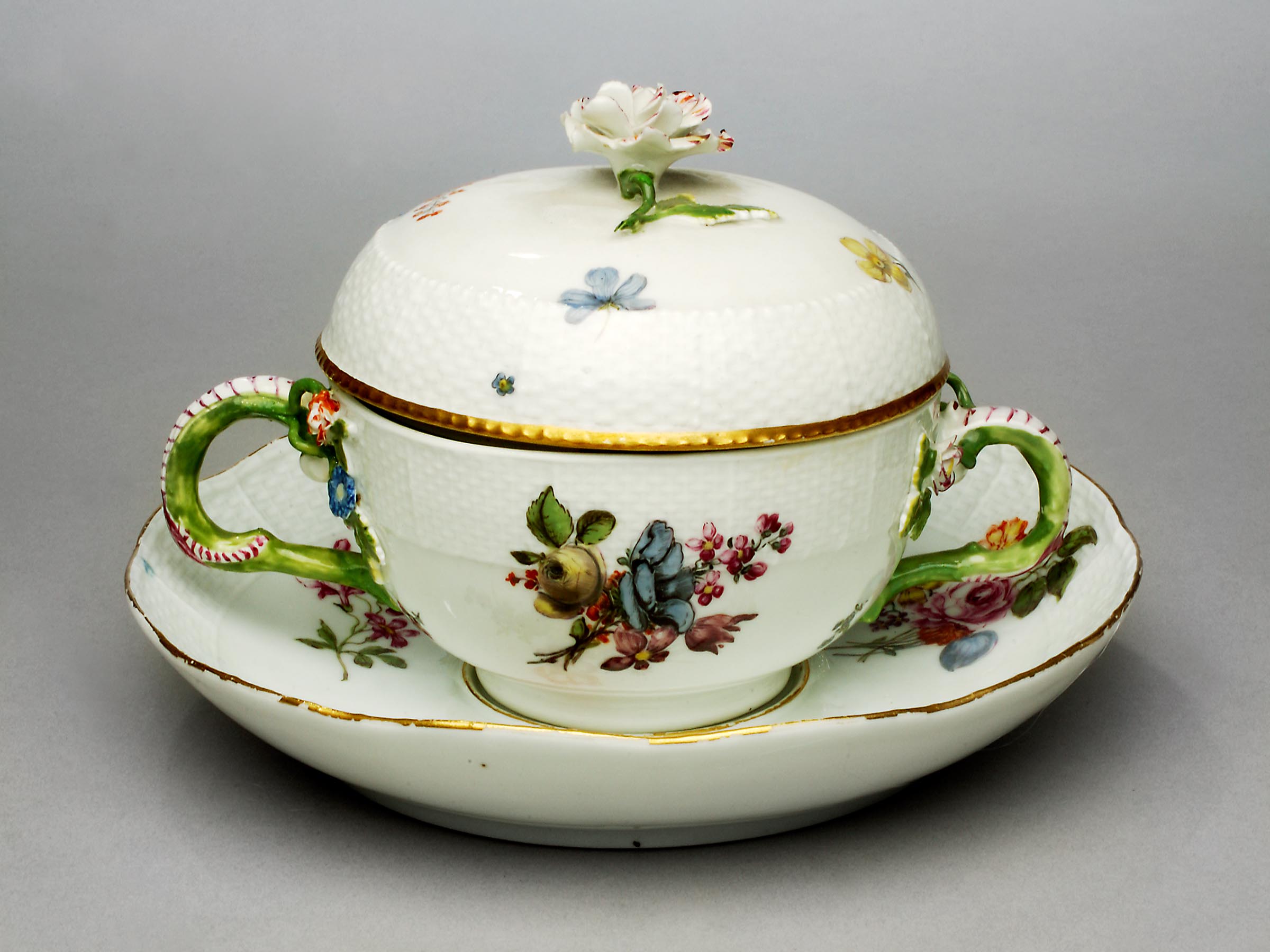 Tureen, with Cover and Platter CMOA Collection