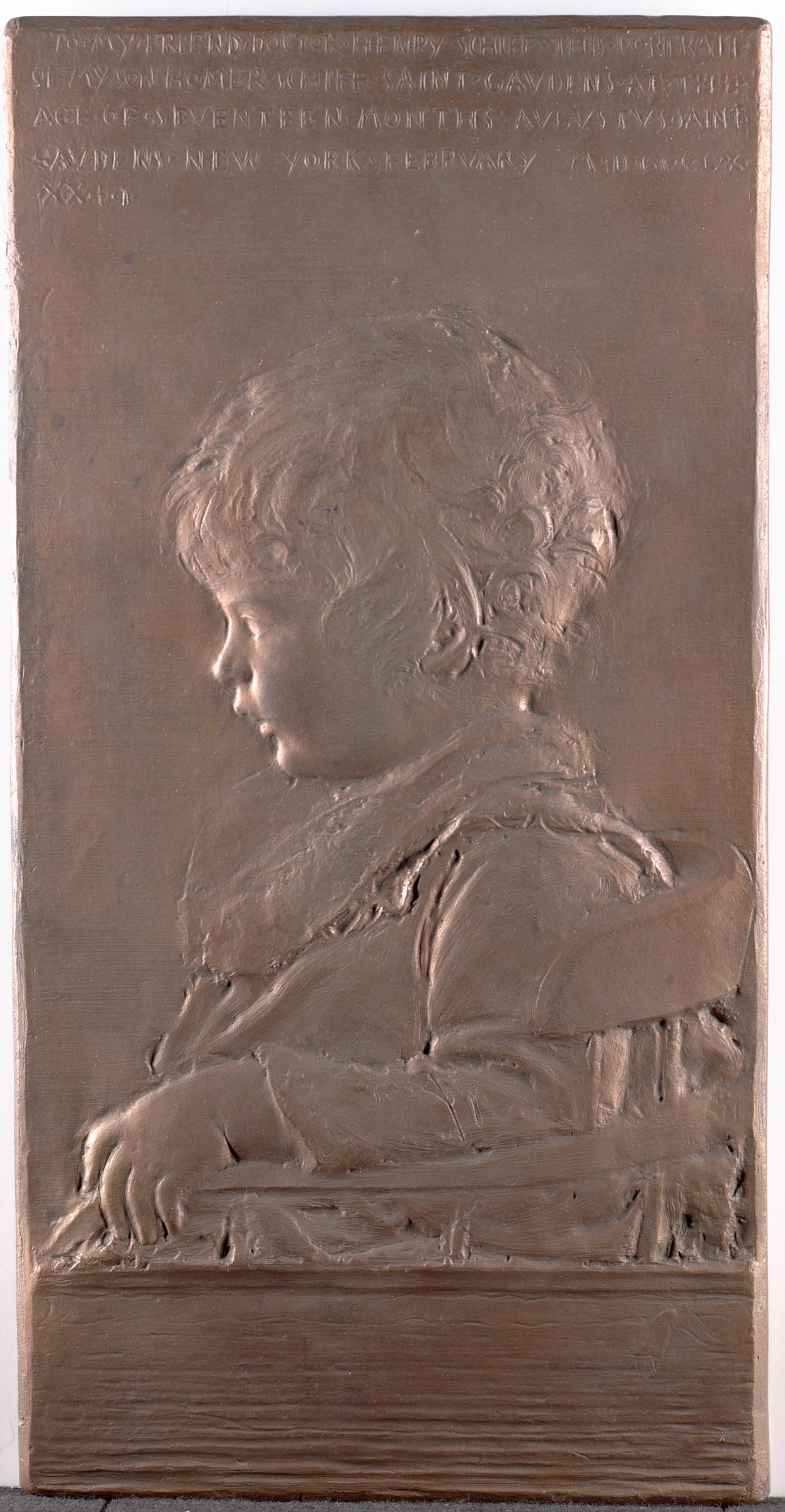 Portrait Of Homer Schiff Saint Gaudens CMOA Collection